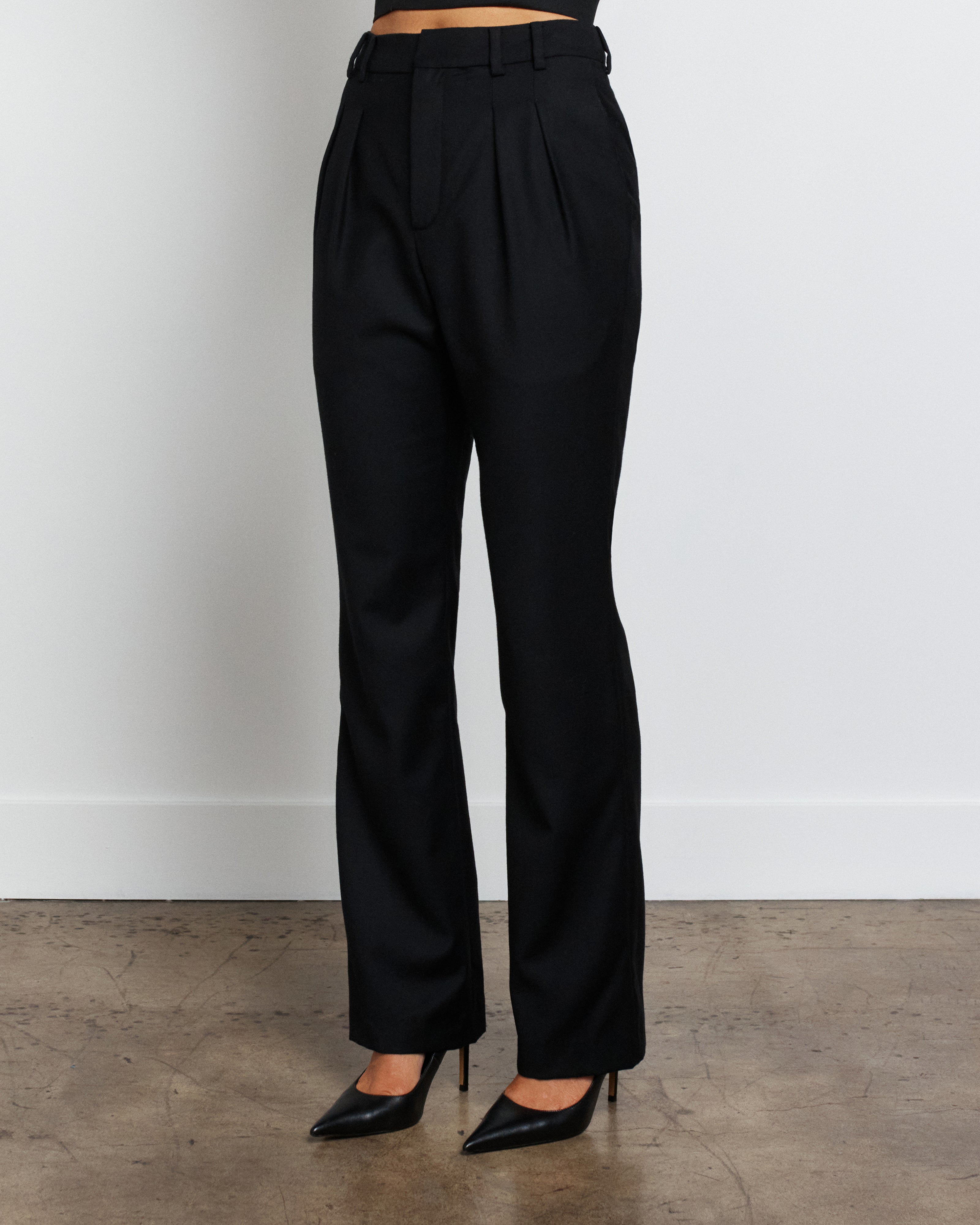 Tailored Pleat Trousers