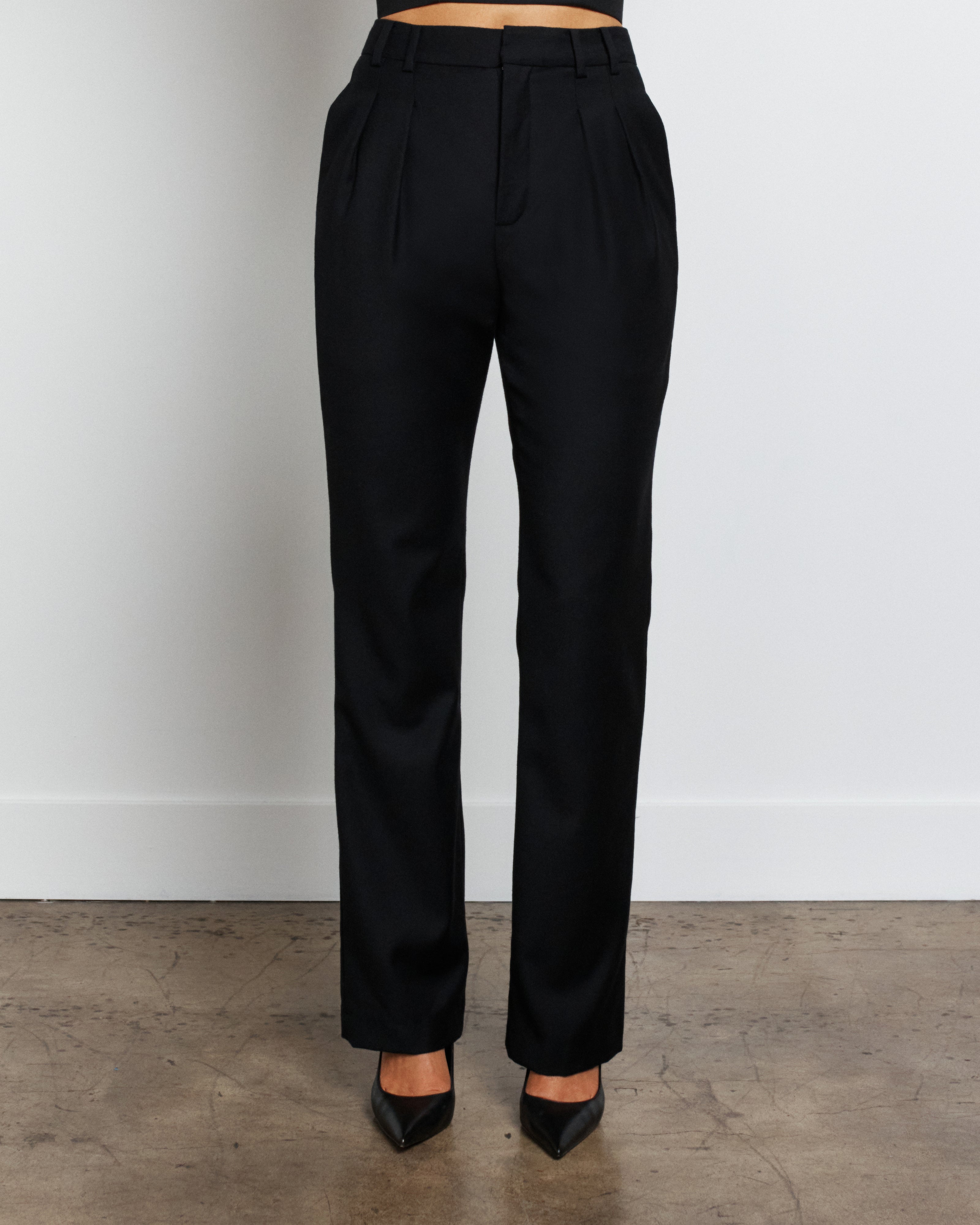 Tailored Pleat Trousers